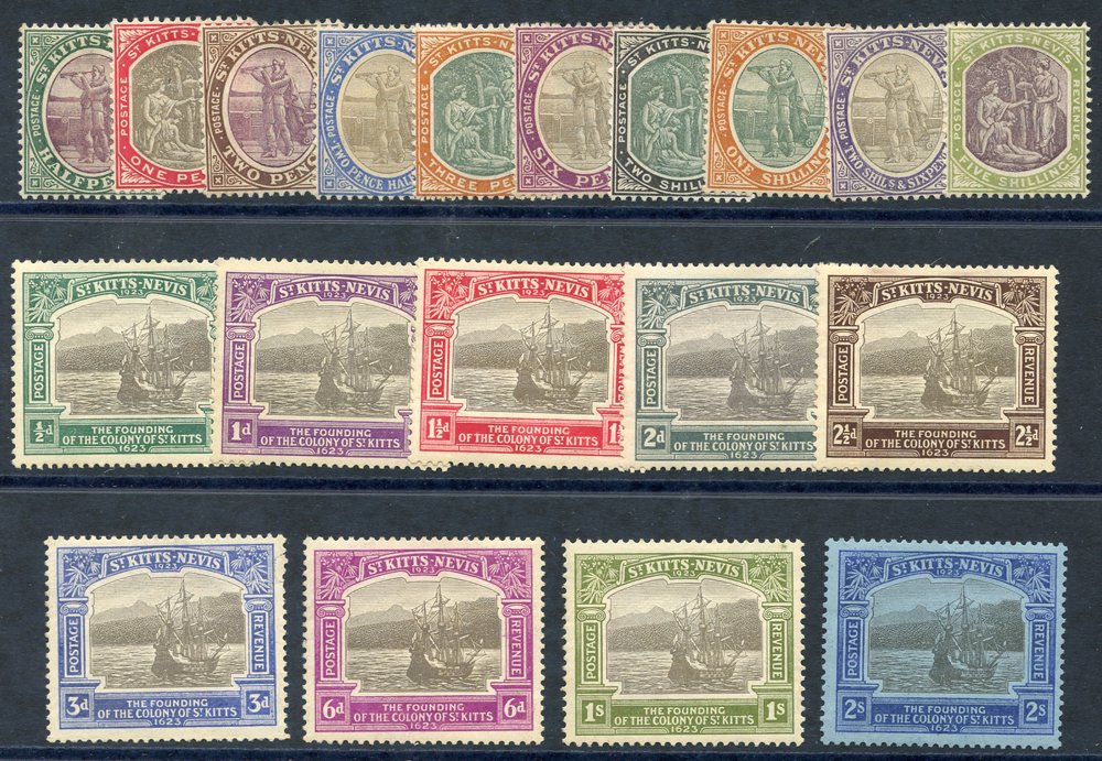 Lot 1165 - World Stamps st. kitts-nevis -  Corbitts Sale #162
