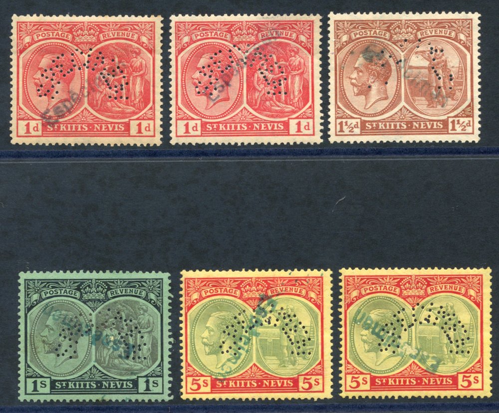 Lot 1166 - World Stamps st. kitts-nevis -  Corbitts Sale #162