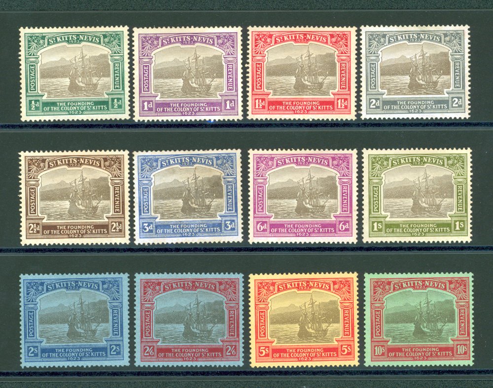 Lot 1167 - World Stamps st. kitts-nevis -  Corbitts Sale #162