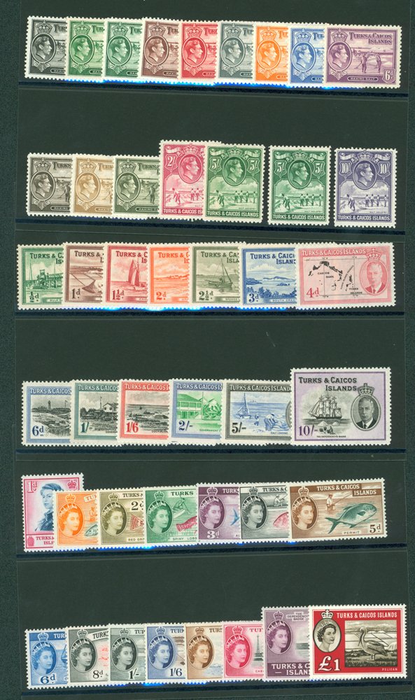 Lot 1283 - World Stamps turks and caicos islands - Corbitts Sale #162 Lot 1283 - World Stamps turks and caicos islands - Corbitts Sale #162