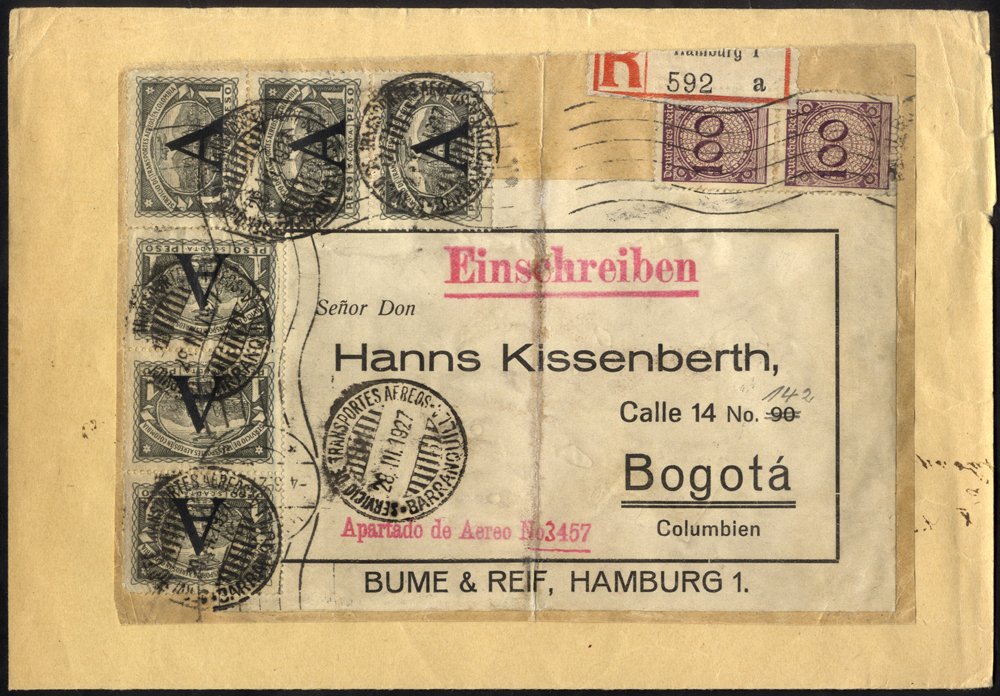 Lot 400 - Colombia - Corbitts Sale #166 Lot 400 - Colombia - Corbitts Sale #166