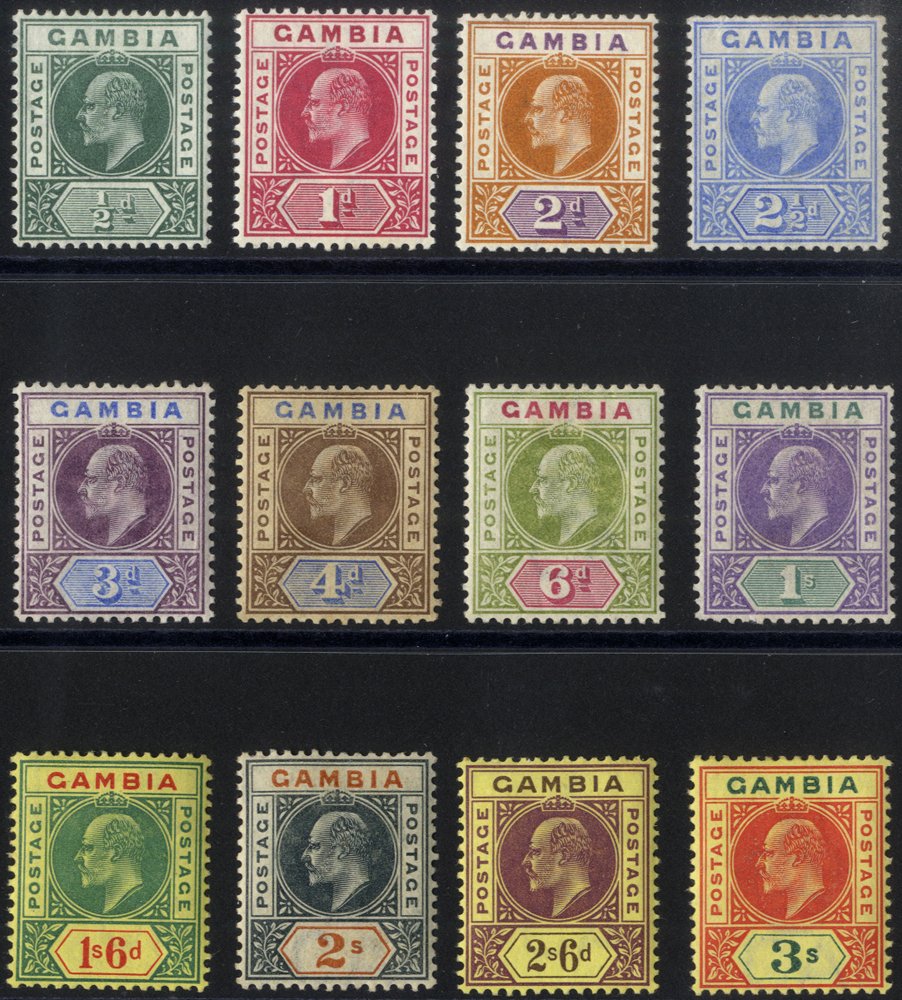 Lot 506 - gambia - Corbitts Sale #166 Lot 506 - gambia - Corbitts Sale #166