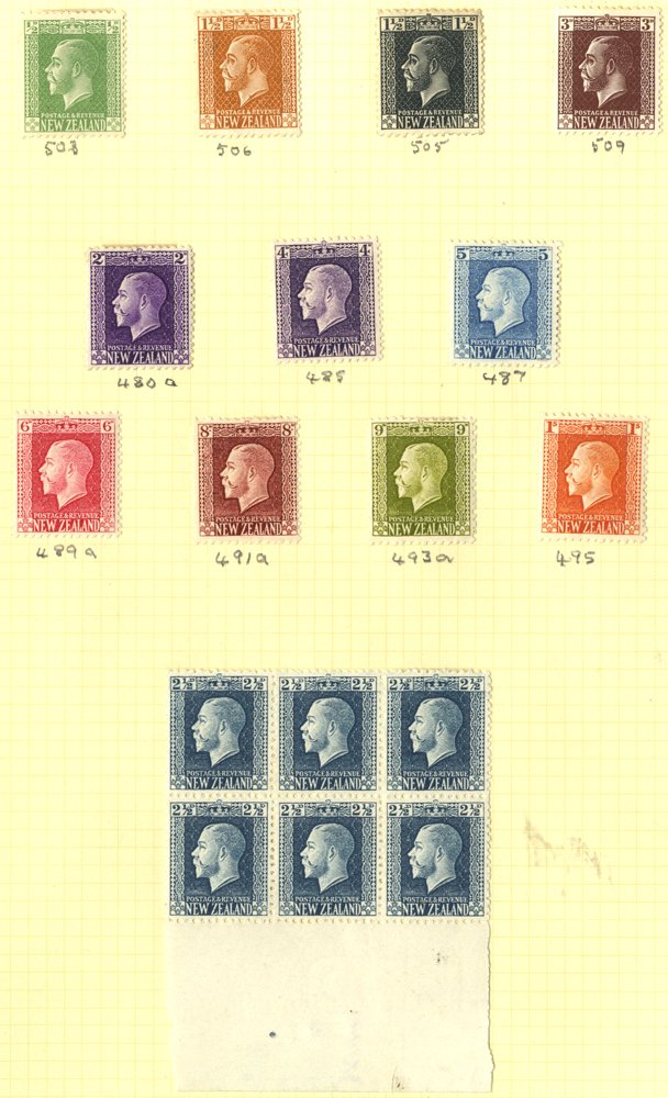 Lot 795 - New Zealand - Corbitts Sale #166 Lot 795 - New Zealand - Corbitts Sale #166