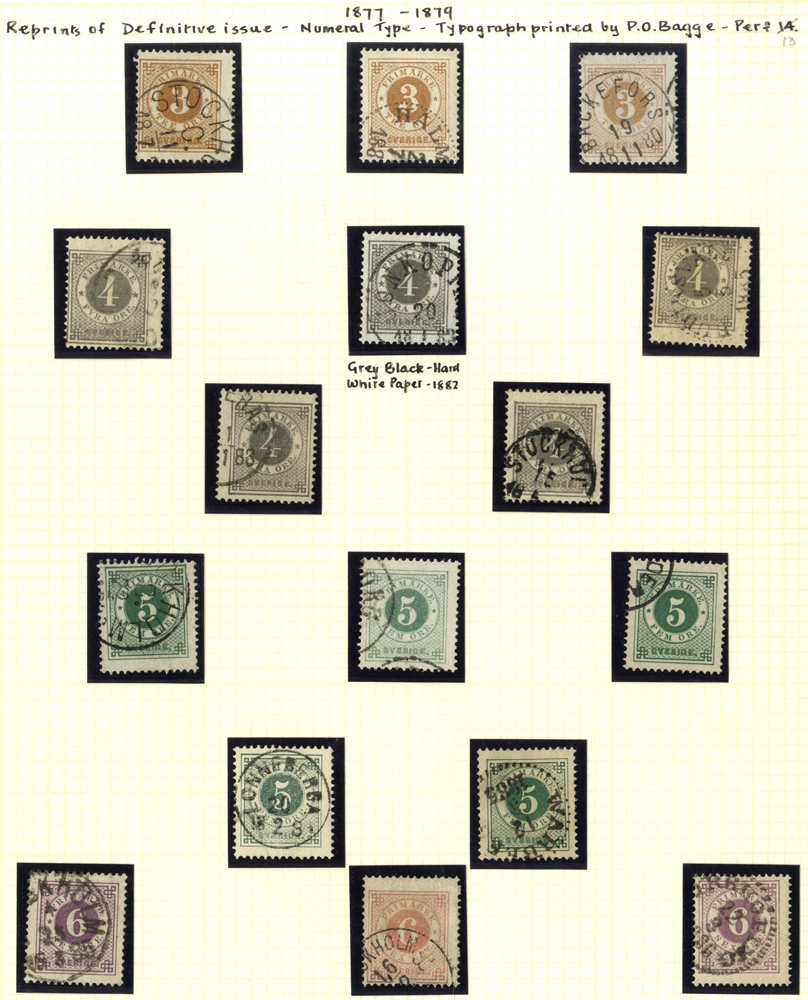 Lot 1029 - Sweden - Corbitts Sale #166 Lot 1029 - Sweden - Corbitts Sale #166