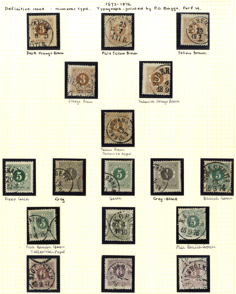 Lot 1030 - Sweden - Corbitts Sale #166 Lot 1030 - Sweden - Corbitts Sale #166