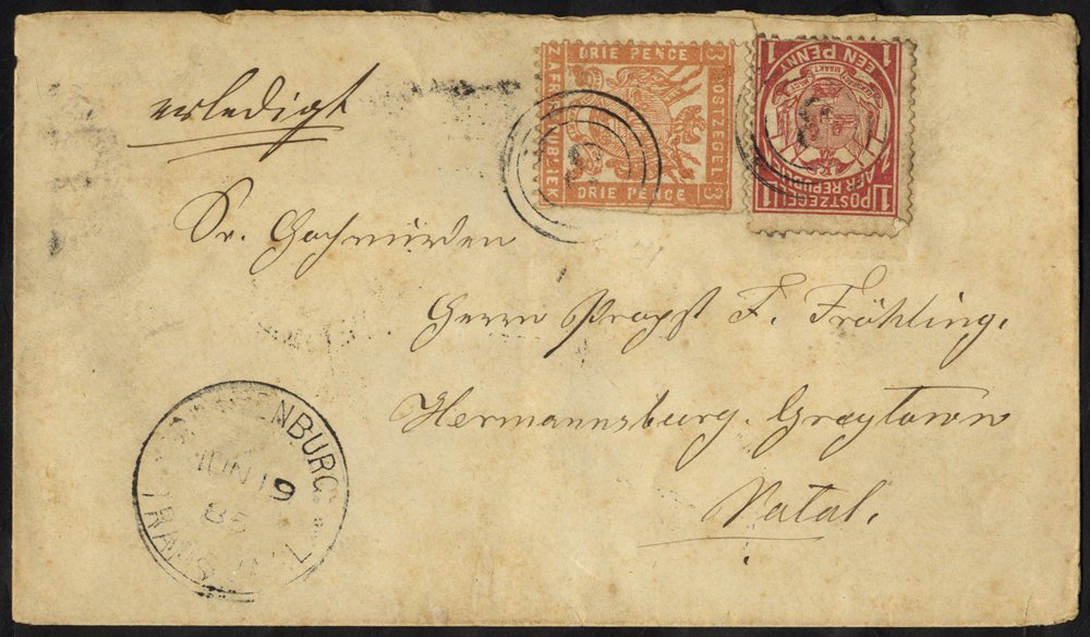 Lot 833 - transvaal  -  Corbitts Sale #167