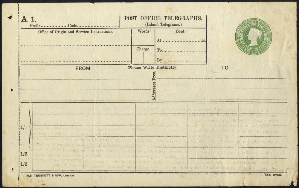 Lot 1129 - postal history Postal stationery - Corbitts Sale #168 Lot 1129 - postal history Postal stationery - Corbitts Sale #168