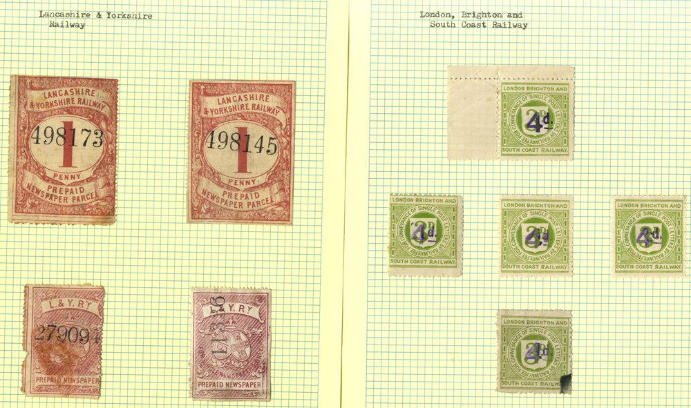 Lot 1132 - postal history Railway Stamps & Covers - Corbitts Sale #168 Lot 1132 - postal history Railway Stamps & Covers - Corbitts Sale #168