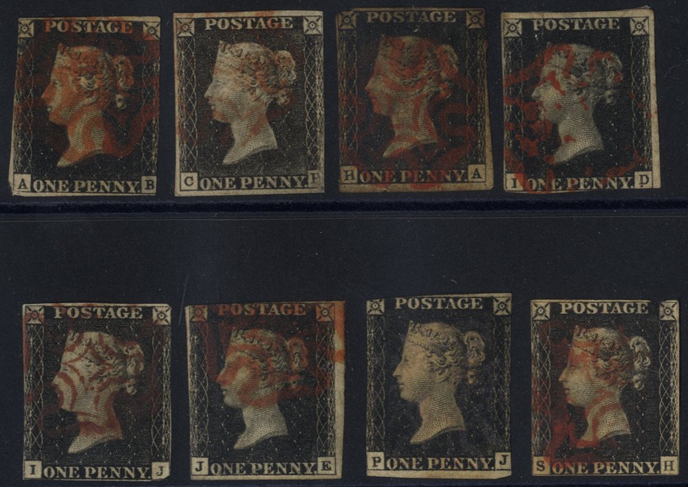 Lot 1140 - 1840 penny black - Corbitts Sale #168 Lot 1140 - 1840 penny black - Corbitts Sale #168
