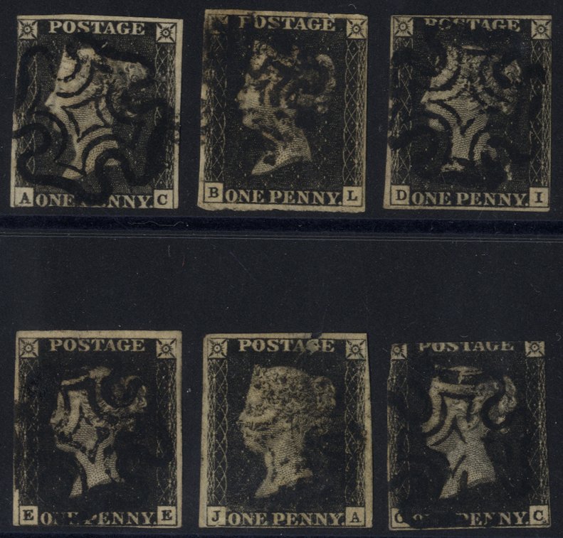 Lot 1141 - 1840 penny black - Corbitts Sale #168 Lot 1141 - 1840 penny black - Corbitts Sale #168
