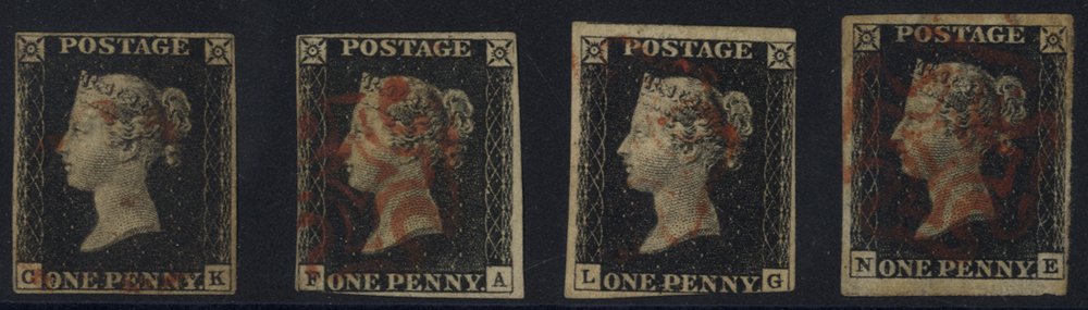 Lot 1146 - 1840 penny black - Corbitts Sale #168 Lot 1146 - 1840 penny black - Corbitts Sale #168