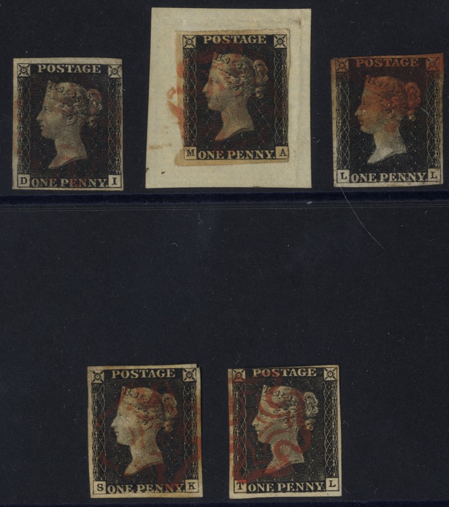 Lot 1147 - 1840 penny black - Corbitts Sale #168 Lot 1147 - 1840 penny black - Corbitts Sale #168