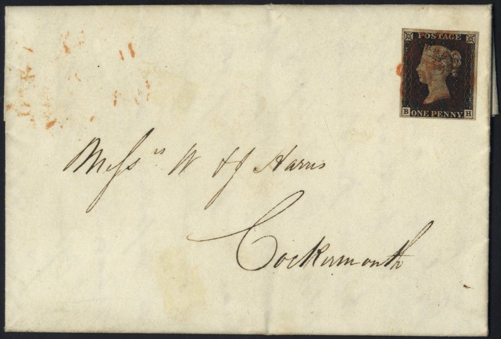 Lot 1150 - 1840 penny black - Corbitts Sale #168 Lot 1150 - 1840 penny black - Corbitts Sale #168