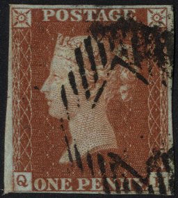 Lot 1159 - 1841 penny red - Corbitts Sale #168 Lot 1159 - 1841 penny red - Corbitts Sale #168