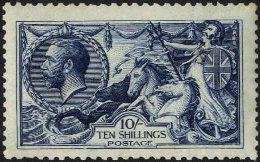 Lot 1170 - kgv seahorses - Corbitts Sale #168 Lot 1170 - kgv seahorses - Corbitts Sale #168