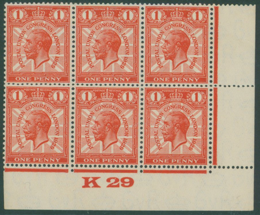 Lot 1173 - KGV 1924 WEMBLEY & 1929 P.U.C - Corbitts Sale #168 Lot 1173 - KGV 1924 WEMBLEY & 1929 P.U.C - Corbitts Sale #168