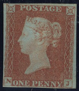 1848 1d Plate 81 part original gum