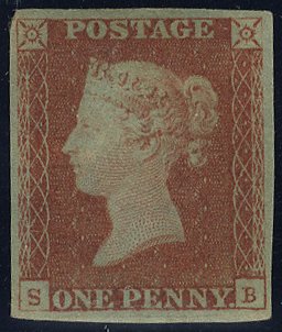 1841 penny red Plate 78 fine Mint