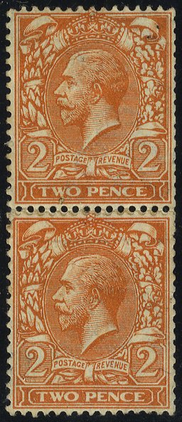 1912 2d vertical coil join pair