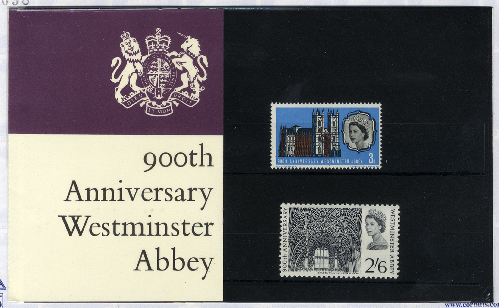 1968 Westminster Abbey Presentation Pack