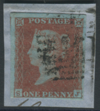 Plate 107 SJ, Inverted 'S' - tied to piece