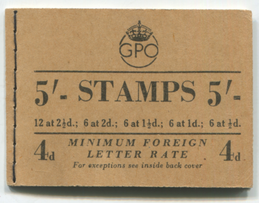 1953 May 5s Composite booklet