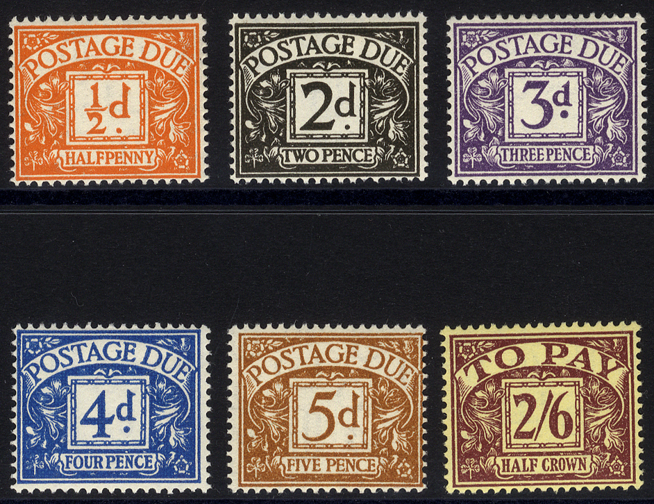 1954-55 Tudor Crown & E2R set, fine MINT