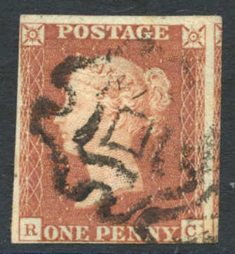 1841 1d red Pl.27, RC
