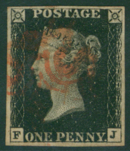 1840 1d black Plate 6 FJ