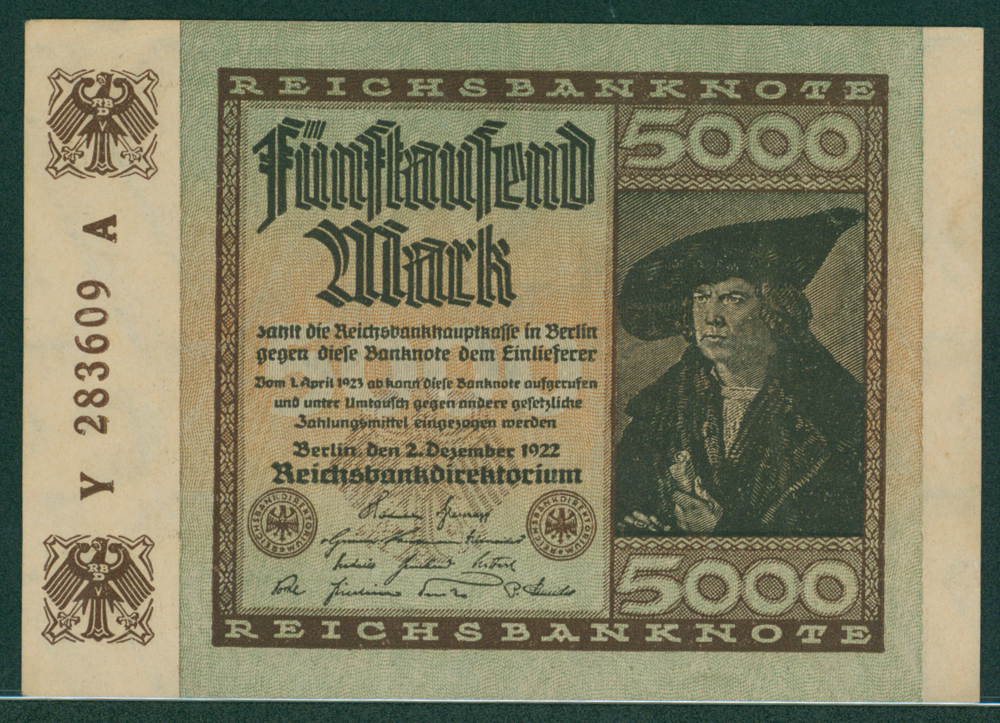 Germany 1922 5000 mark
