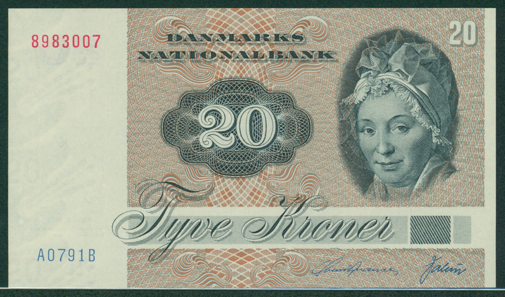 Denmark 1979 20 Kroner