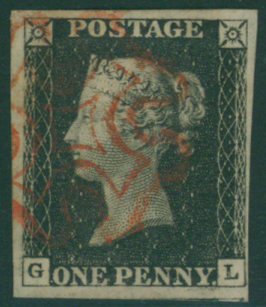 1840 1d black Plate 4 GL