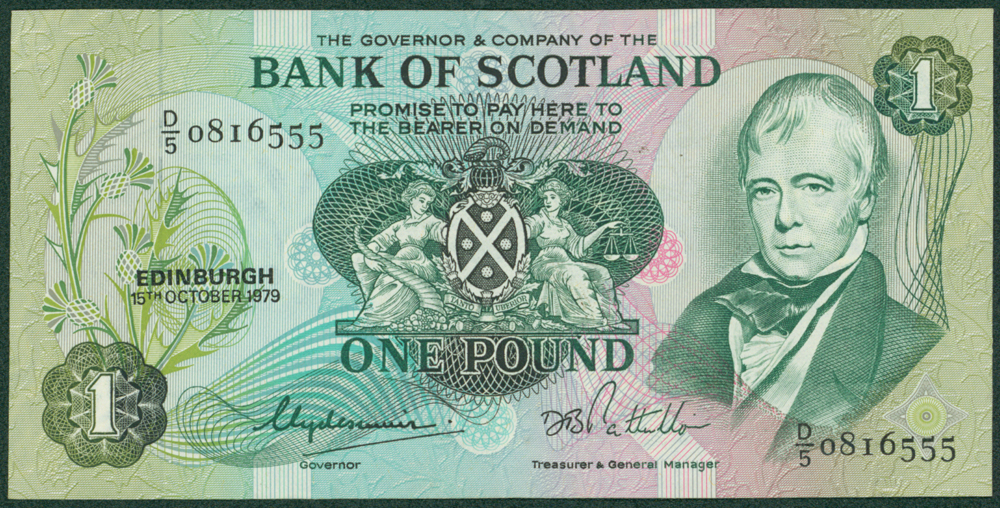 Bank of Scotland 1979 £1