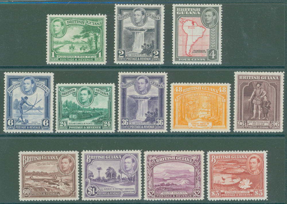 1938-52 set of 12 to $3