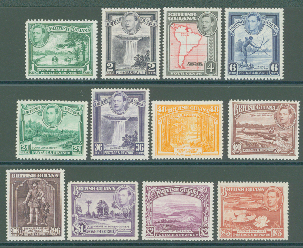 1938-52 set of 12 to $3