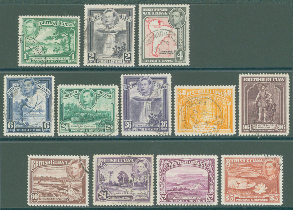 1938-52 set of 12 to $3