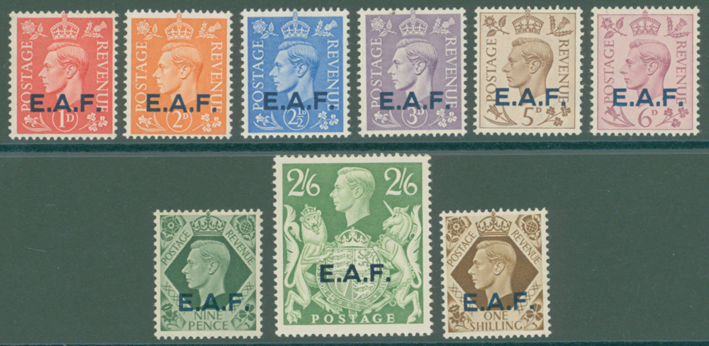SOMALIA 1943 set of 9