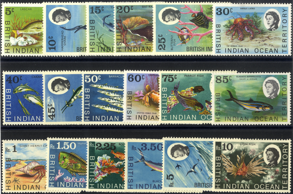 1968-70 Marine Life set of 18