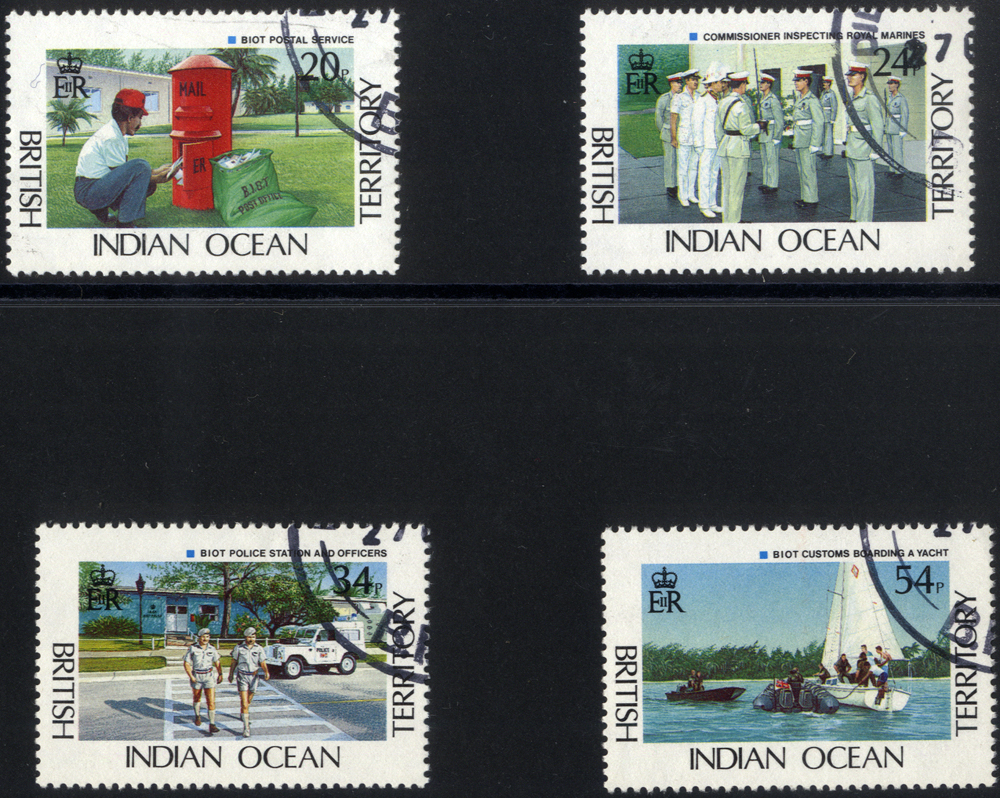 1991 B.I.O.T. Administration set of 4