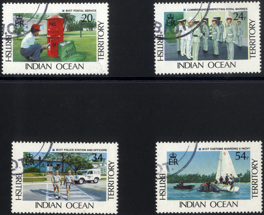 1991 B.I.O.T. Administration set of 4