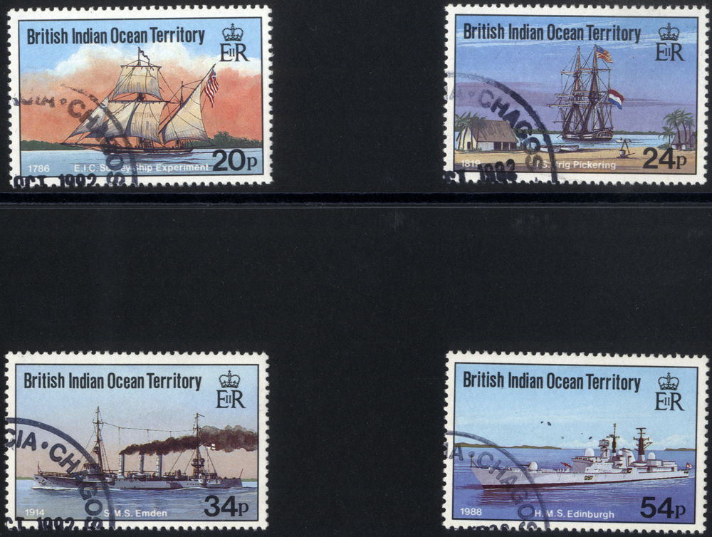 1991 B.I.O.T. Visiting Ships