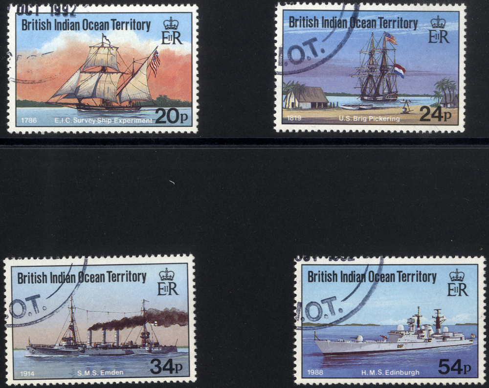 1991 B.I.O.T. Visiting Ships