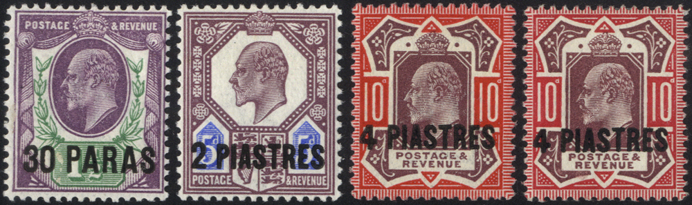 1911-13 SH ptg 30pa on 1½d slate-purple & green