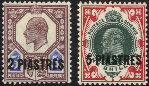 1911-13 SH ptg 2pi on 5d dull reddish purple & bright blue