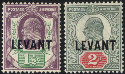 1905-12 chalky paper 1½d pale dull purple and green