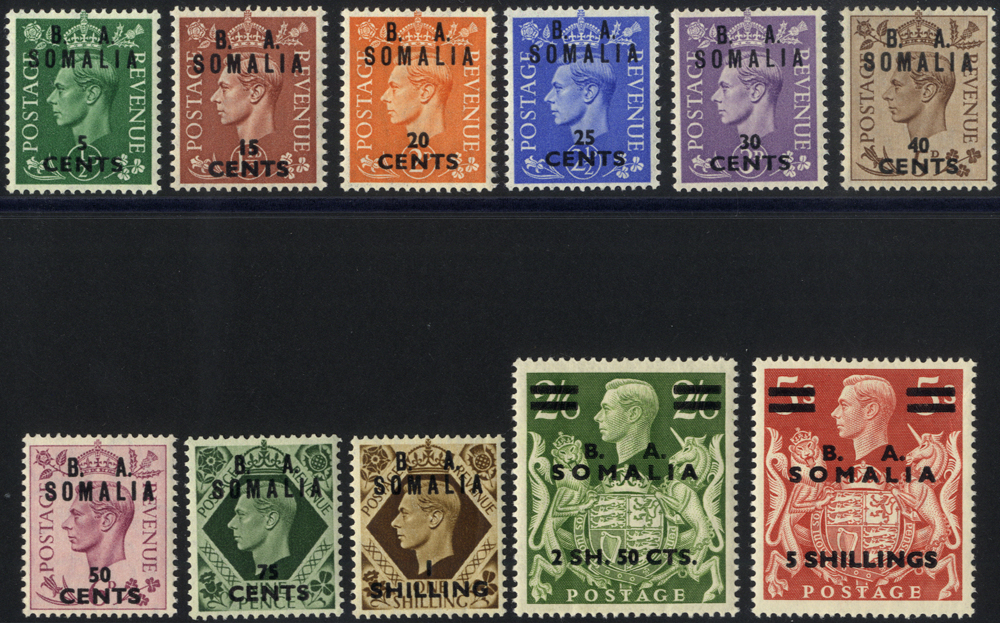 1950 set of 11 to 5s on 5s red