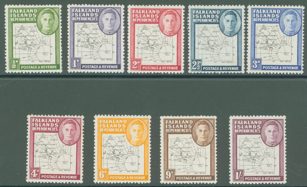 1946-49 ½d to 1s