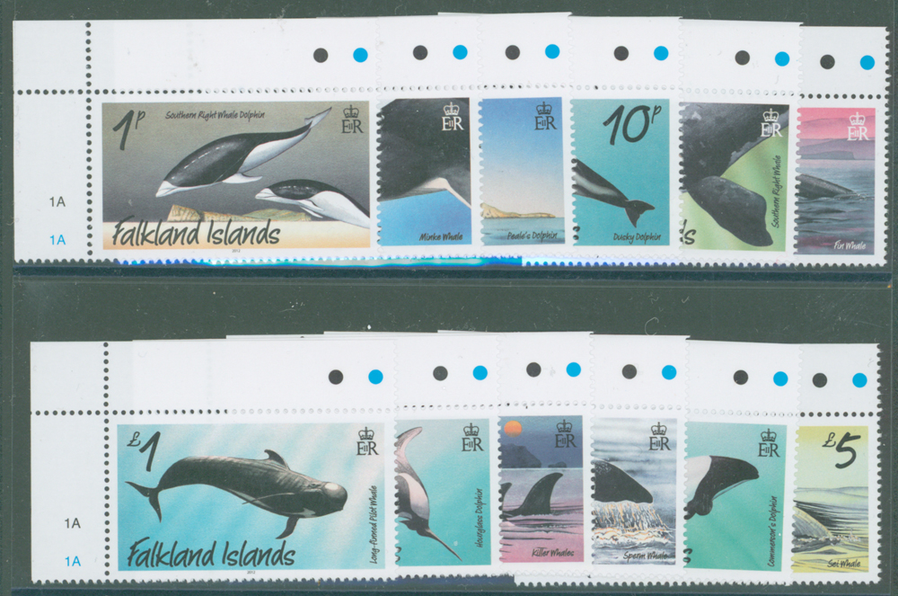 2012 Whales and Dolphins set of 12