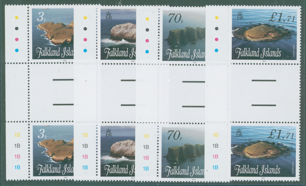 2011 Islands, Stacks and Bluffs gutter pairs set of 4