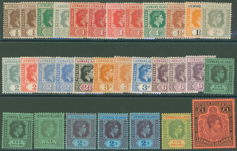 1938-51 set to £1 SG 95/114, Cat STC £250